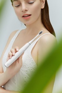 Oclean sonický kartáček Air2 bílý časovač